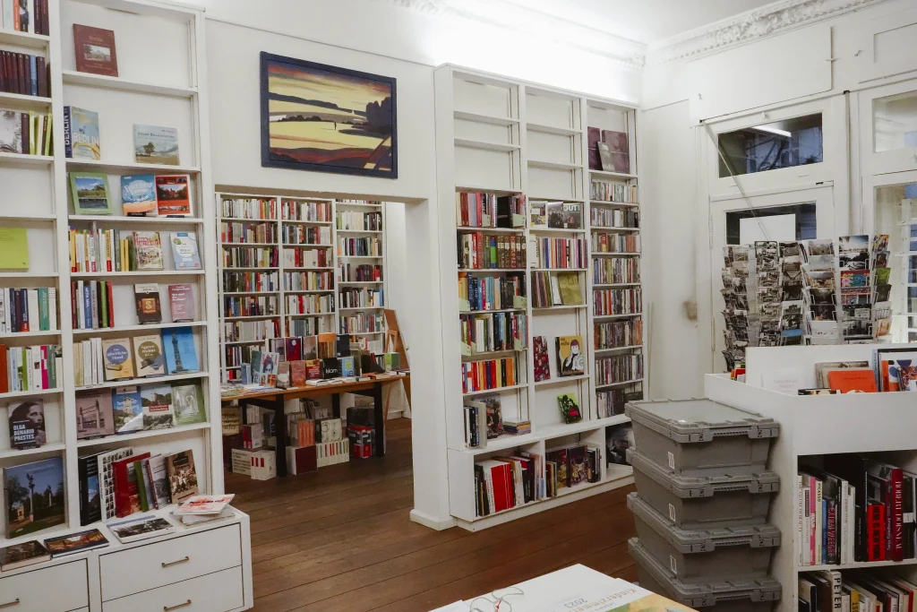 Ladengeschäft der Buchhandlung Mackensen